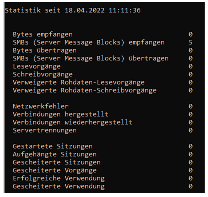 system info command