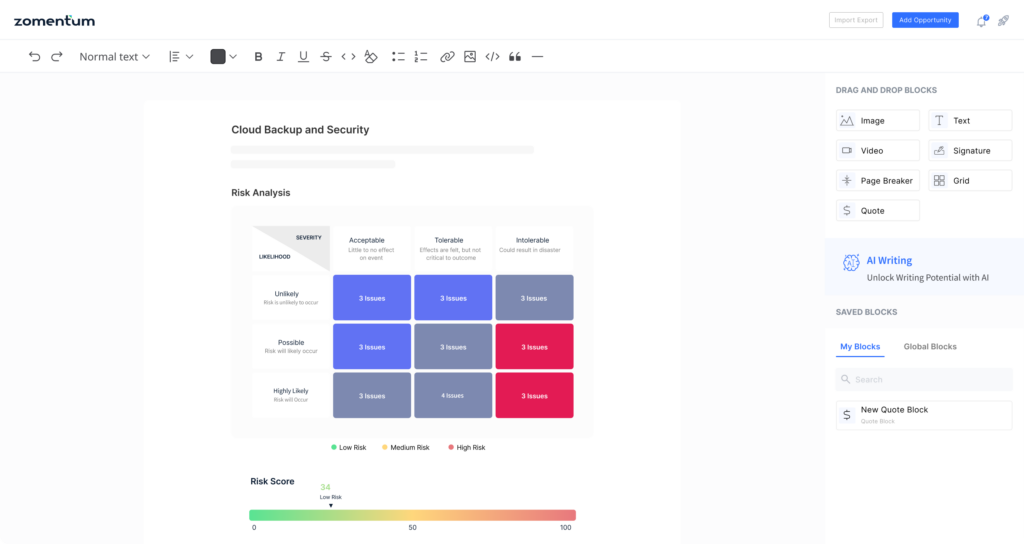 Zomentum integration with Atera