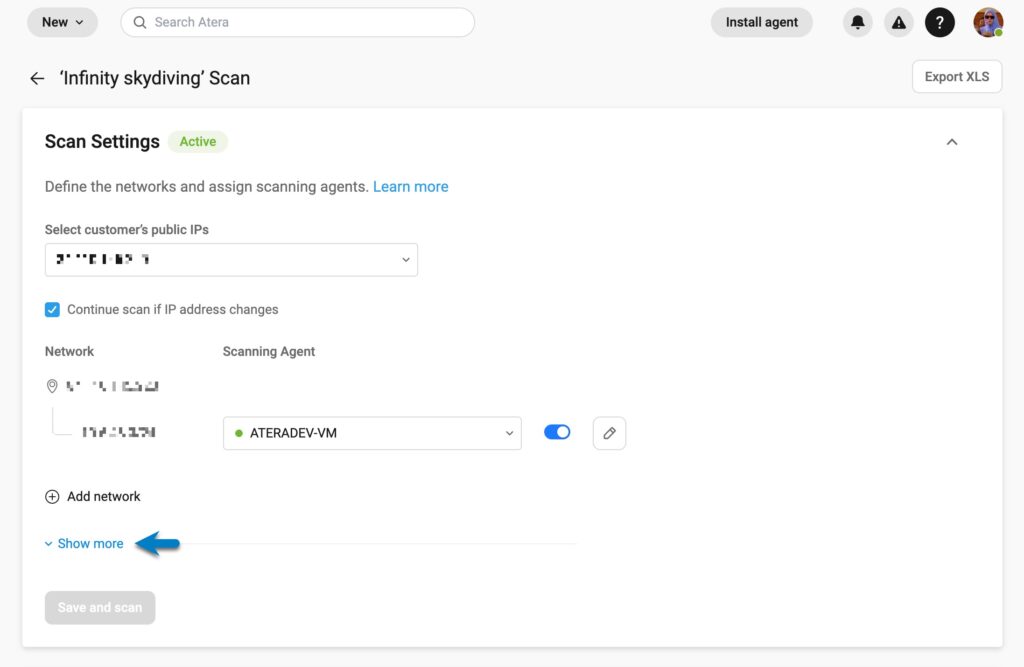 network discovery security scan