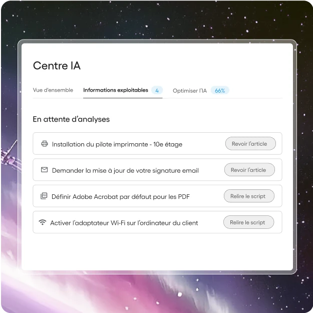 Systeme d'Atera de Chat IA avec Autopilot