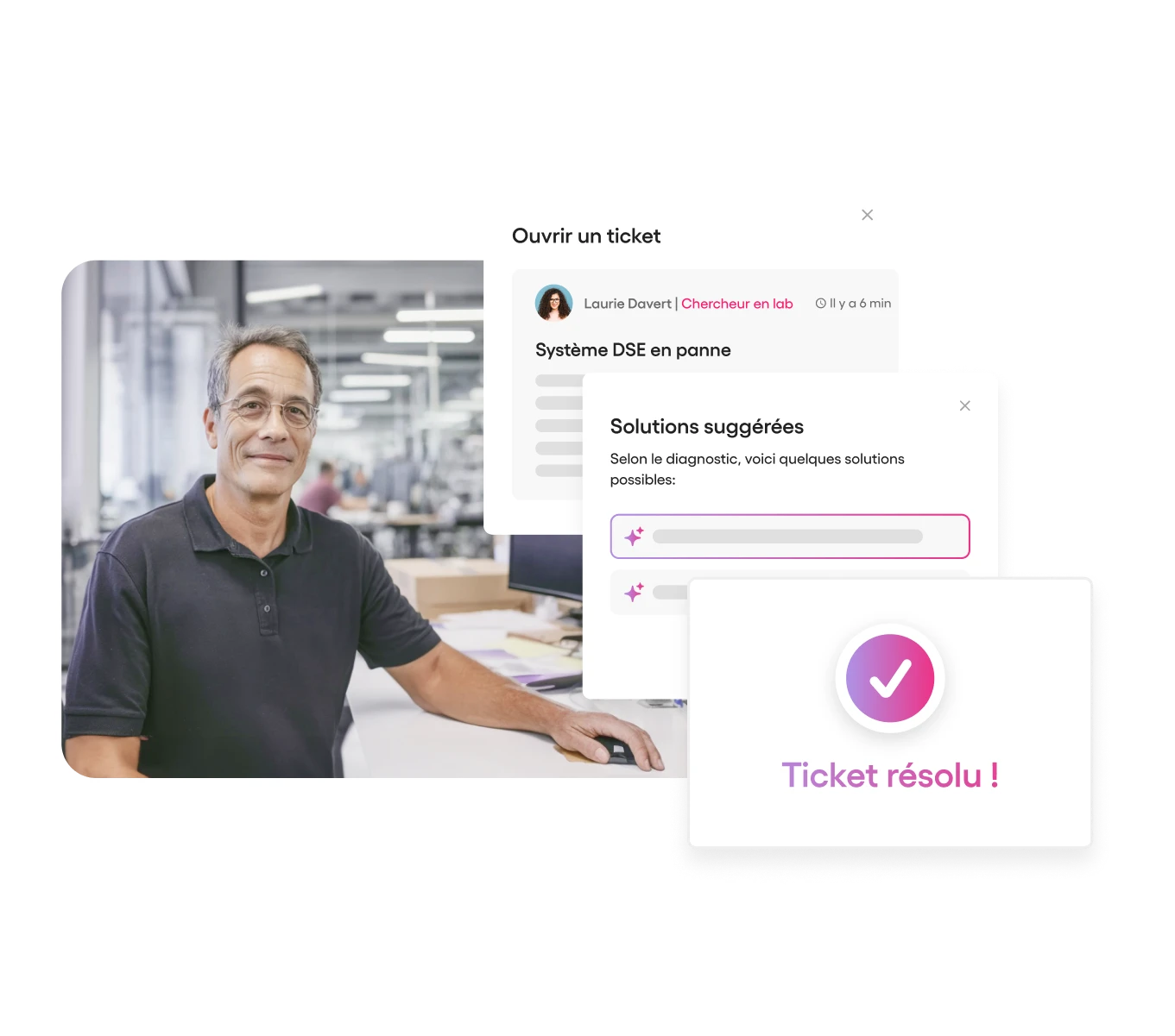 Ouvrir un ticket Atera