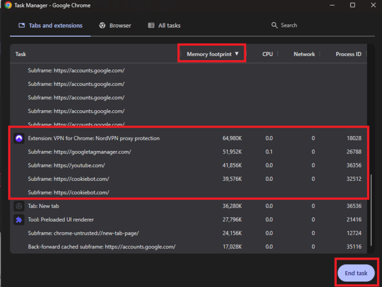 How to fix Chrome using too much memory