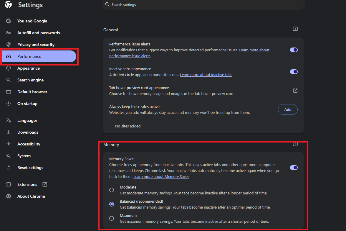 How to fix Chrome using too much memory