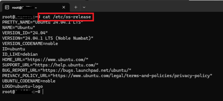 How to check Linux version