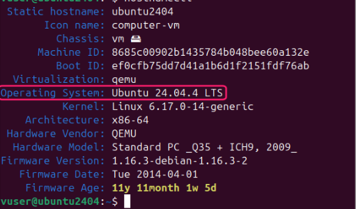 Examine the Operating System