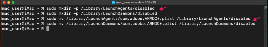 Reversible Command MAC