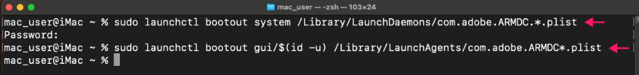 Sudo Command MAC
