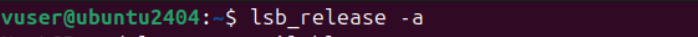 Ubuntu Version Command