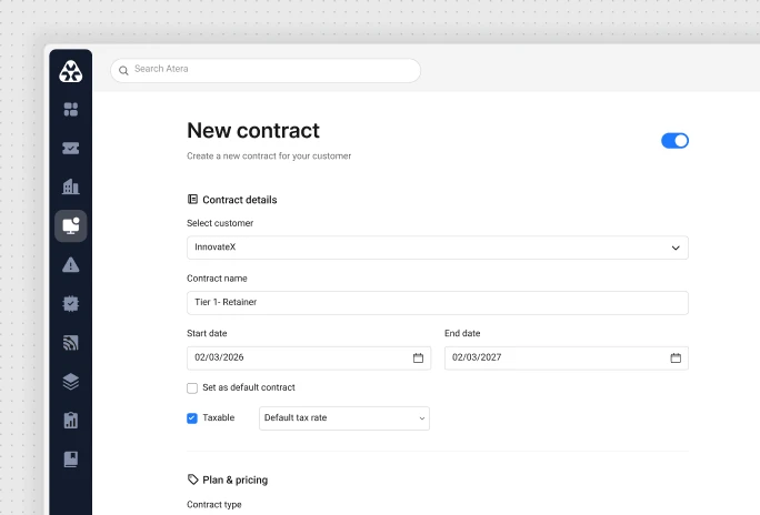 Billing and Contracts - Atera