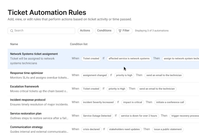 Ticket Routing Logic Ticketing and Service Desk - Atera