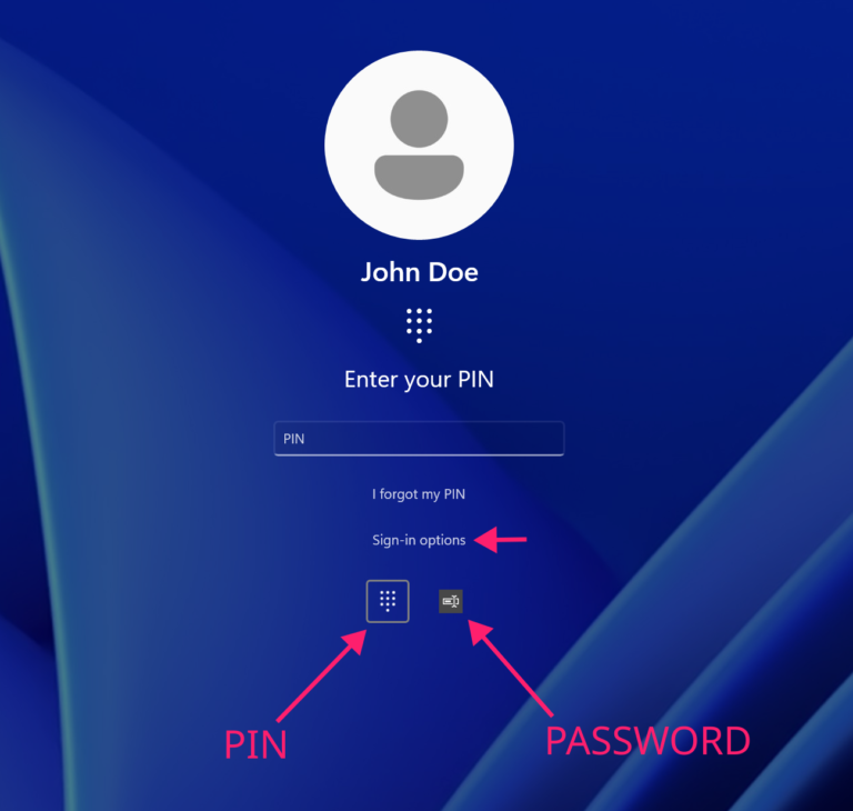 Pin Option Toggle 8 Solutions to fix Something Happened and Your PIN Isn't Available