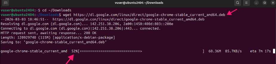 download the package