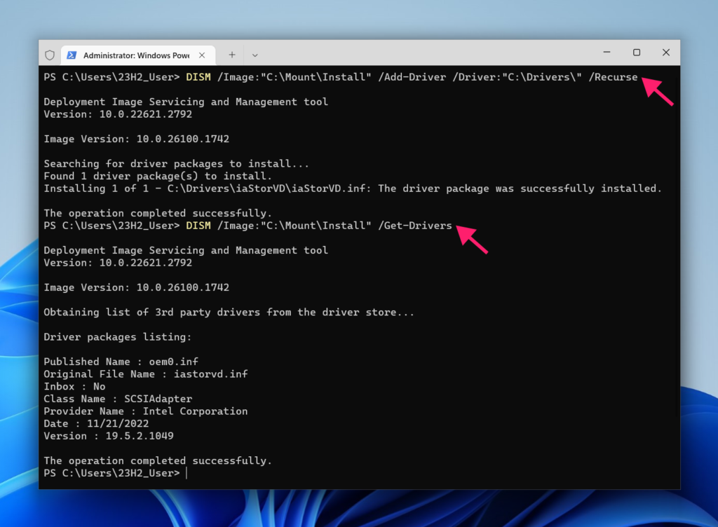 Get drivers command in CMD