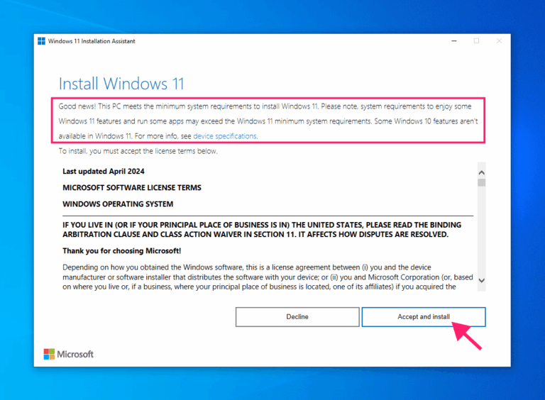How to upgrade to Windows 11 using the update assistant