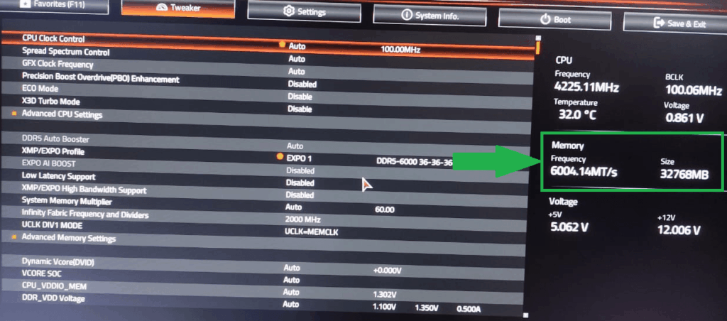 Ram speeds