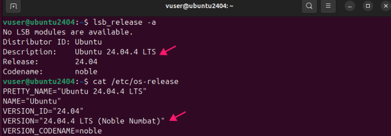 Ubuntu Version