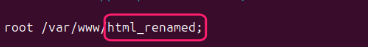 html rename