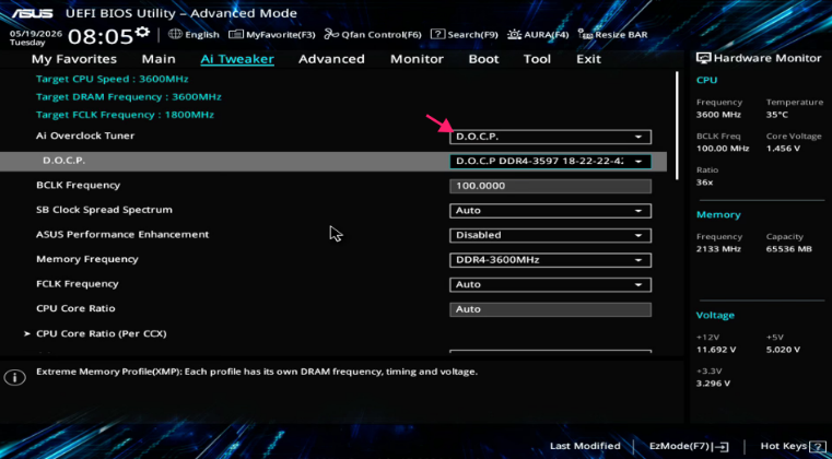 Auto Mode BIOS