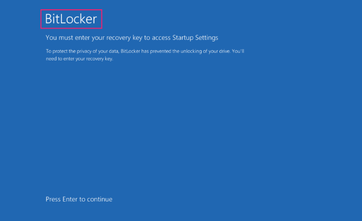 BitLocker drive encryption