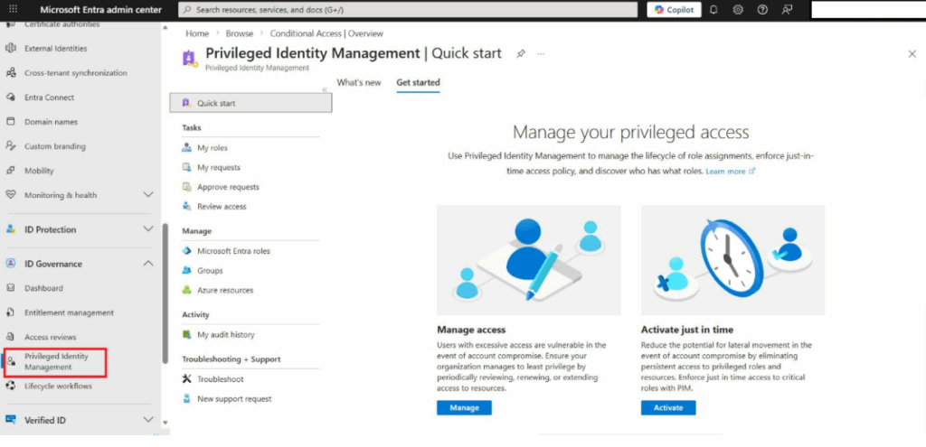 Privileged Identity Management (PIM) 