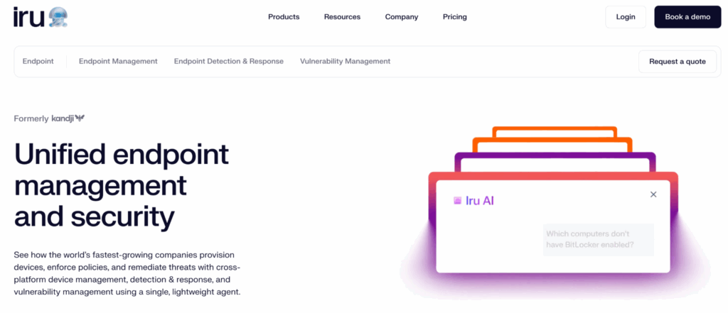 iru homepage