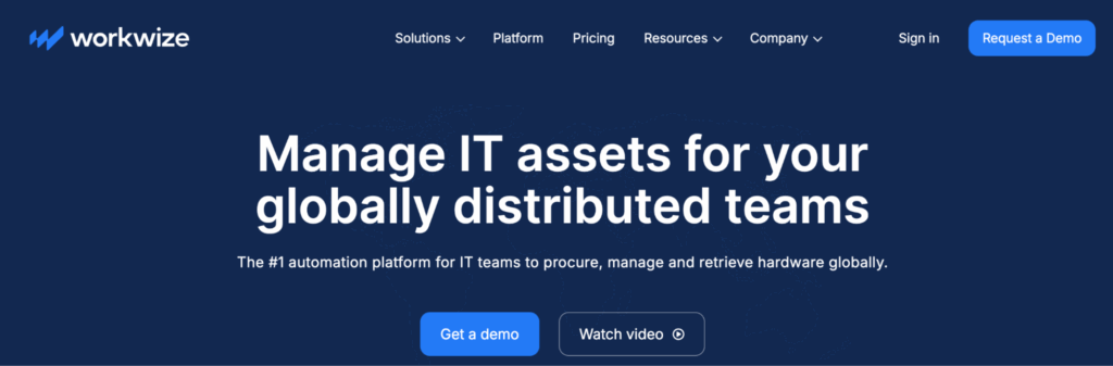 workwize hompage