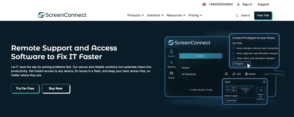 ConnectWise ScreenConnect