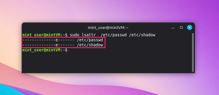 Check for immutable attributes