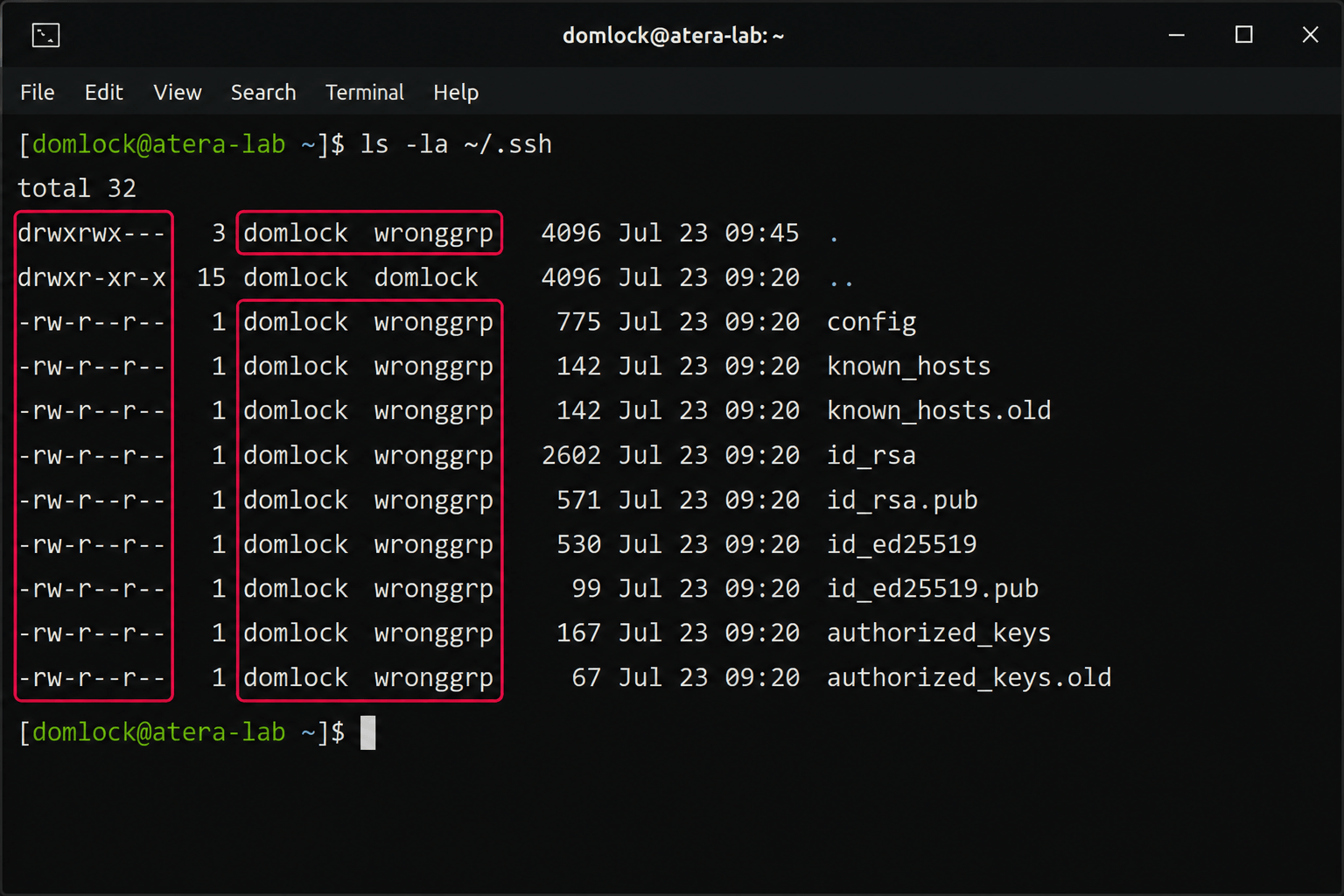 Check ownership and permission of home directory Check ownership and permission of home directory