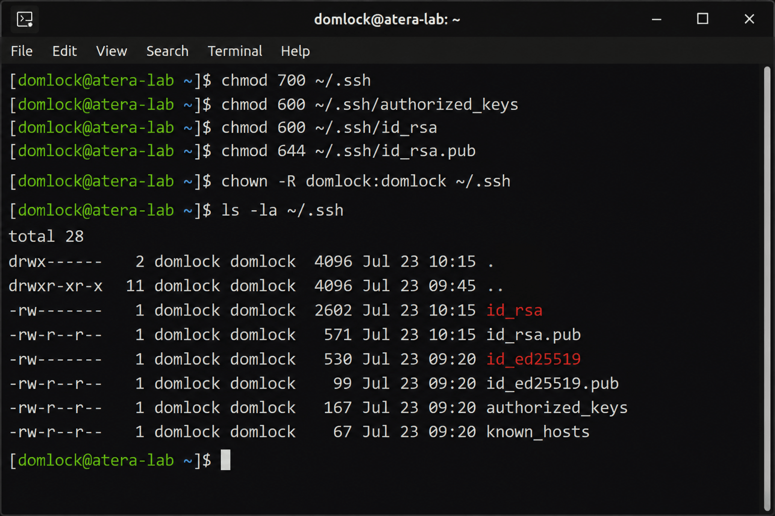 Correct permissions with chown and chmod Correct permissions with chown and chmod
