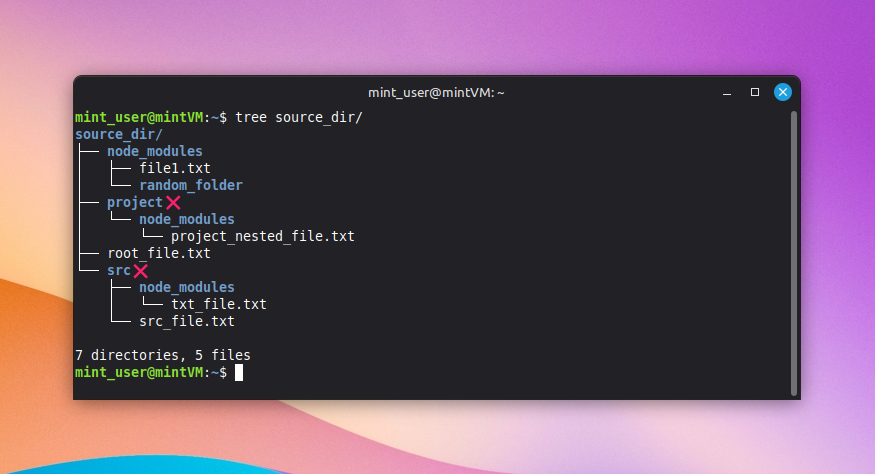 Exclude multiple disctinct directories Exclude multiple disctinct directories