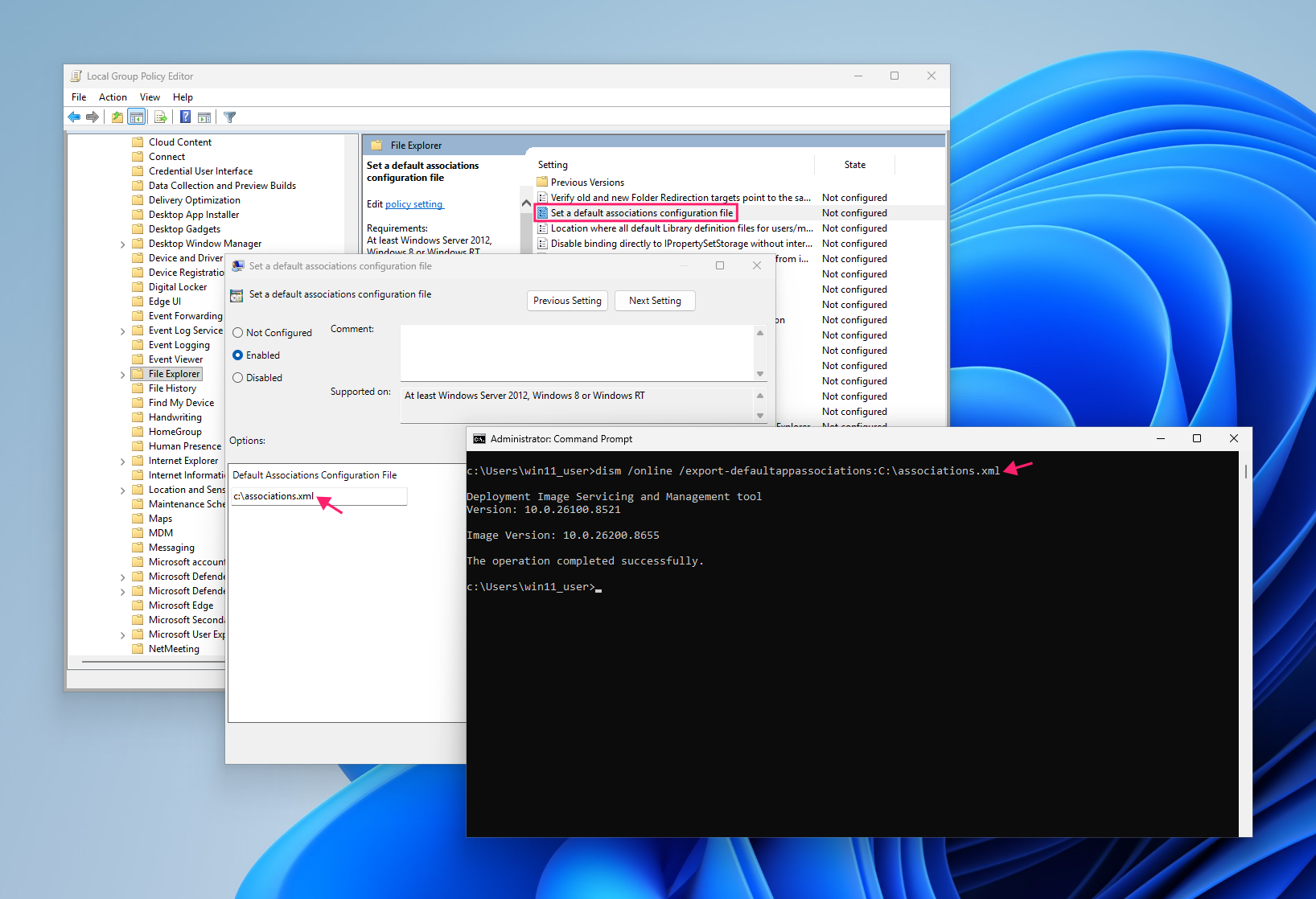Generate XML file in CMD Generate XML file in CMD