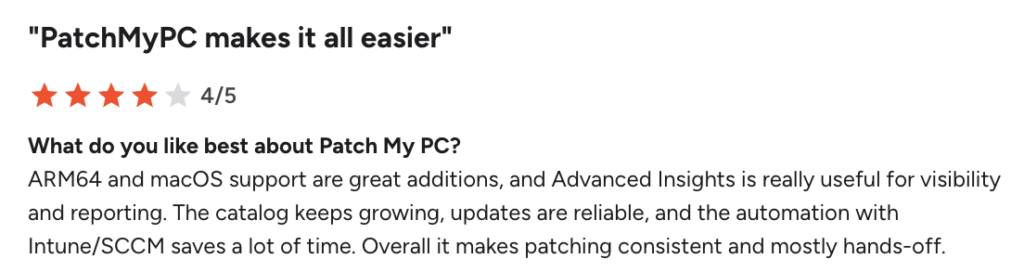 Macos on Patch My PC