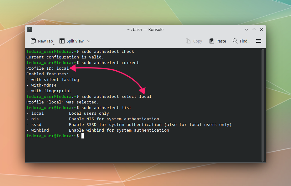 Regenerate configuration