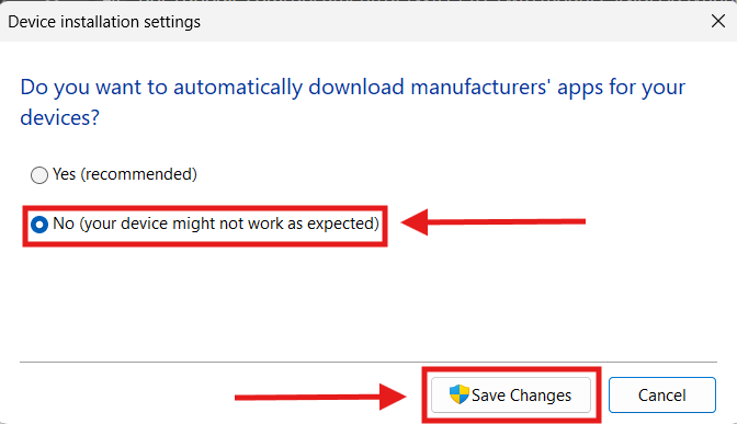 Your device might not work as expected Your device might not work as expected