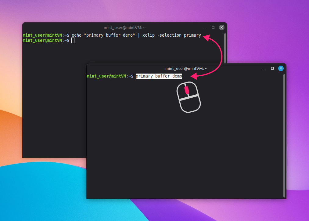 xclip primary buffer xclip primary buffer