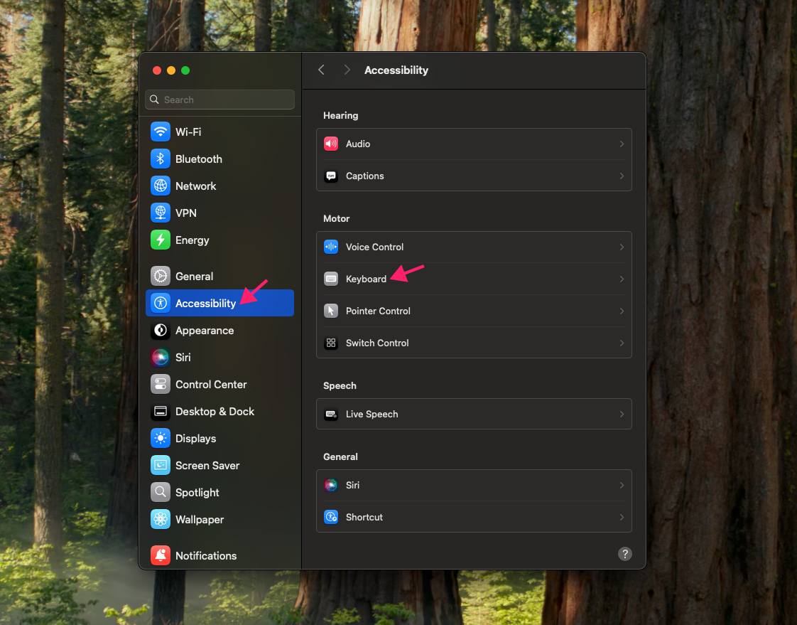 Accessibility on Mac Accessibility on Mac