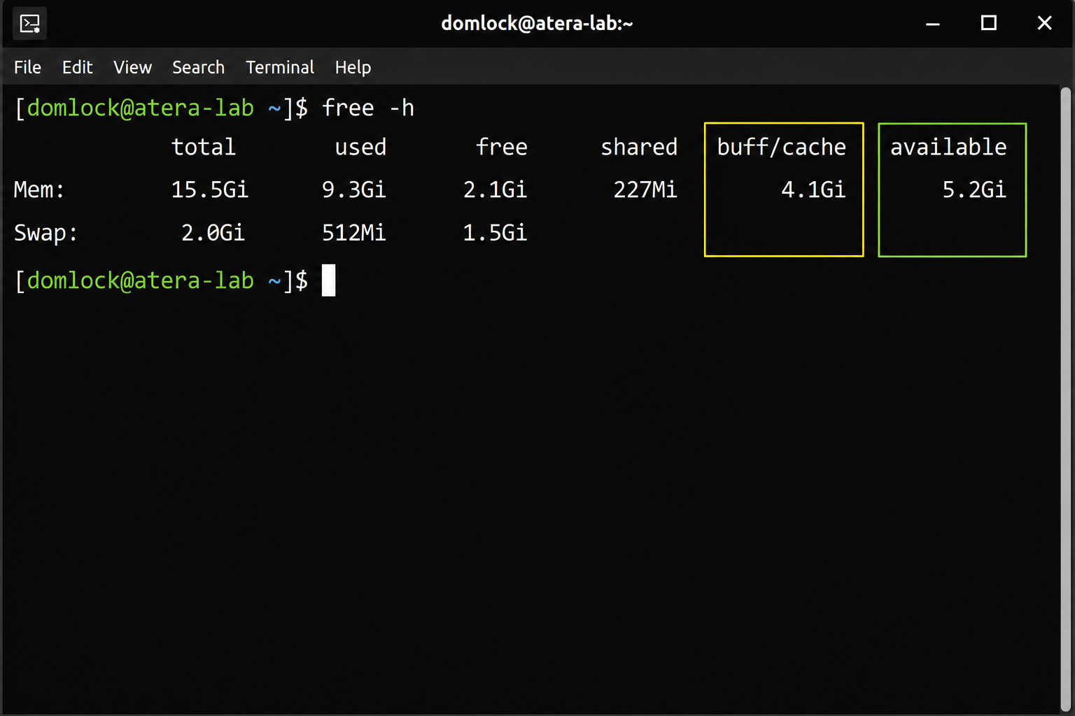 Available column in free command Available column in free command