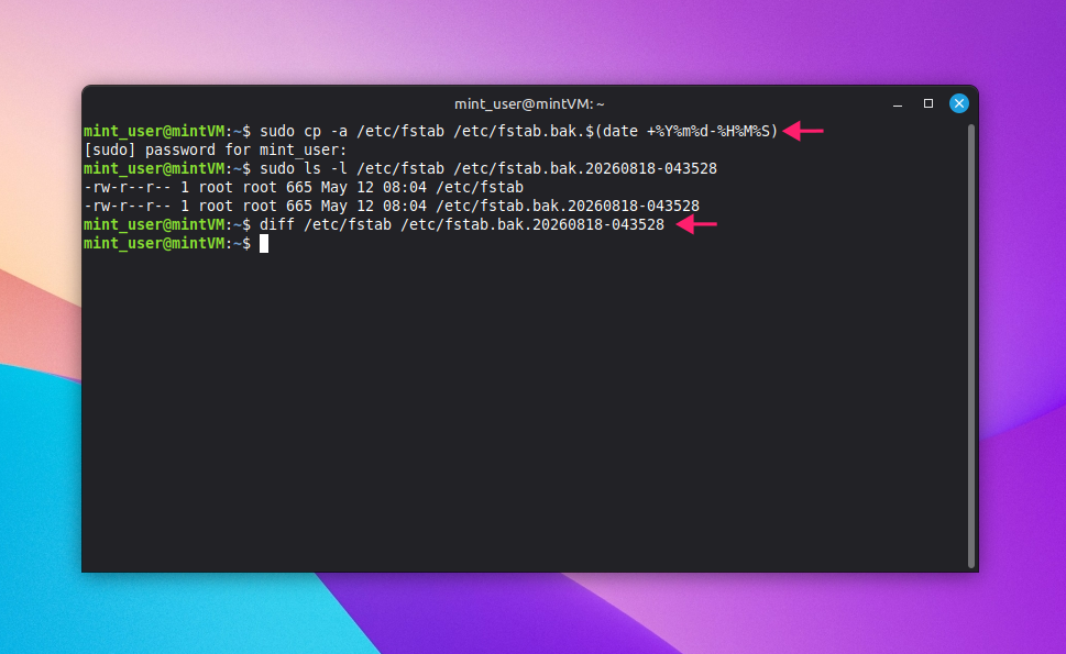 Backup file in Linux Backup file in Linux