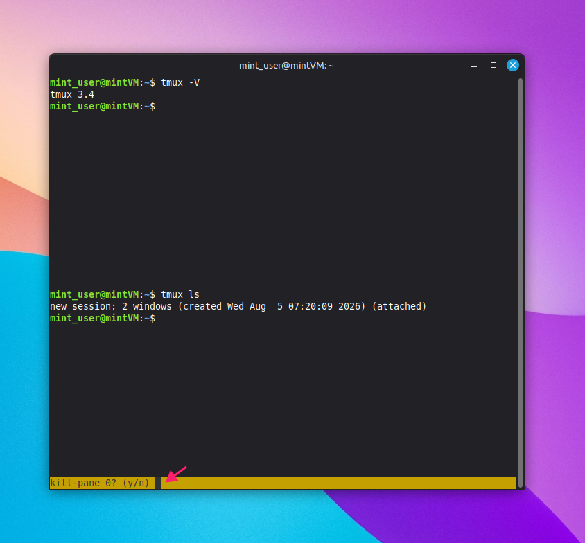 Close tmux with native keybindings Close tmux with native keybindings