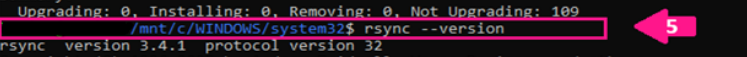 confirm the installation