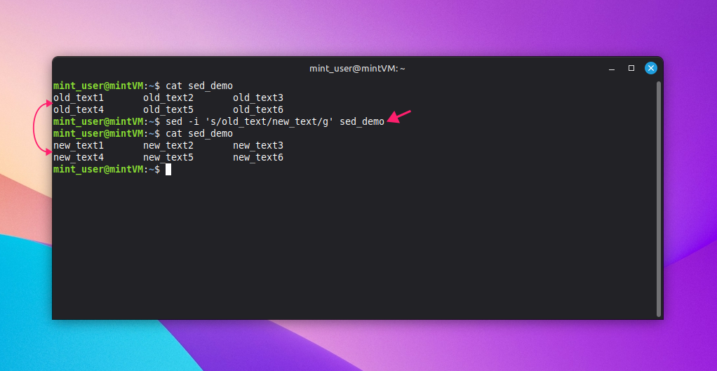 Correct syntax for sed command on Linux Correct syntax for sed command on Linux