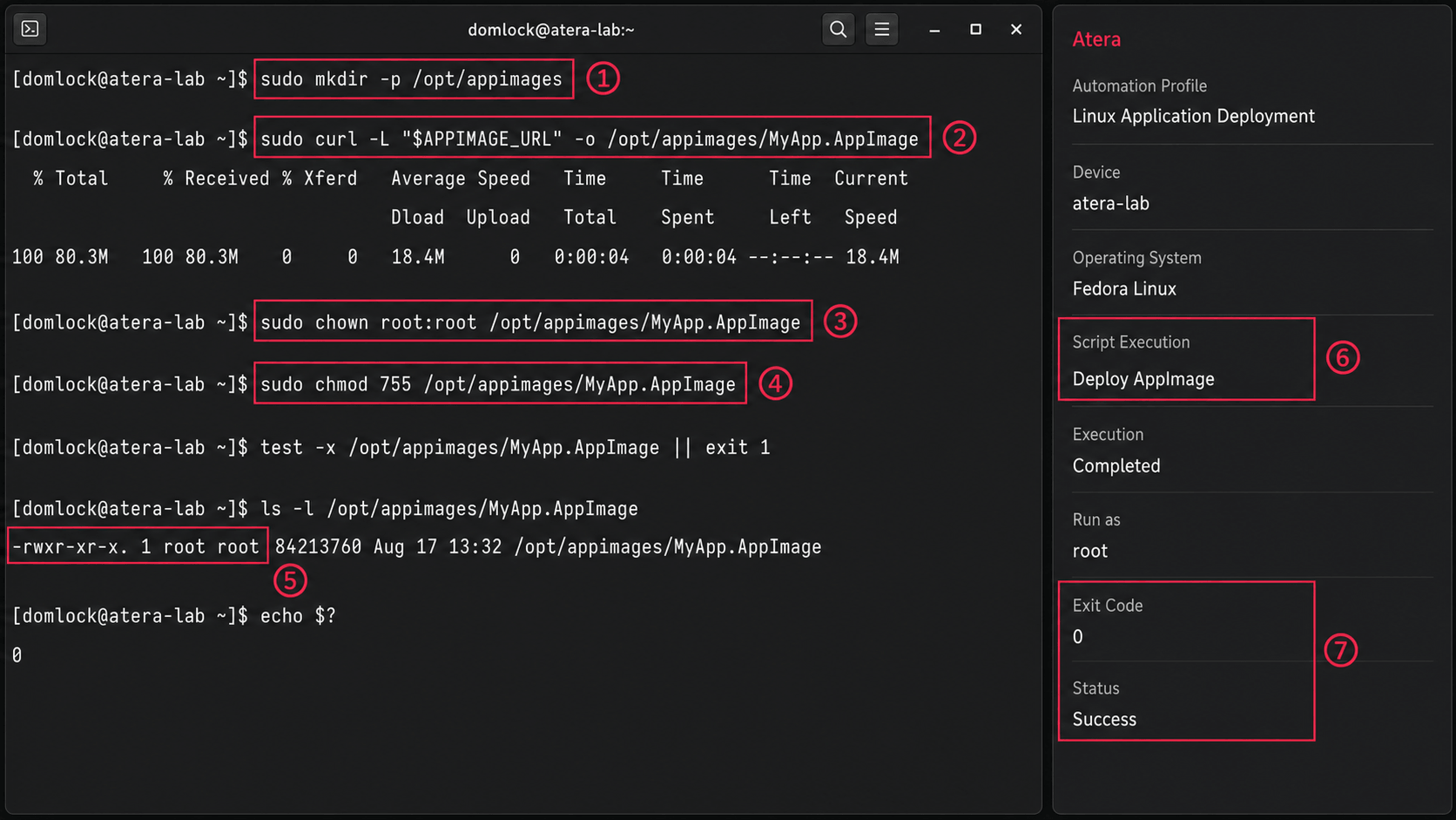 Deploy Bash script remotely Deploy Bash script remotely