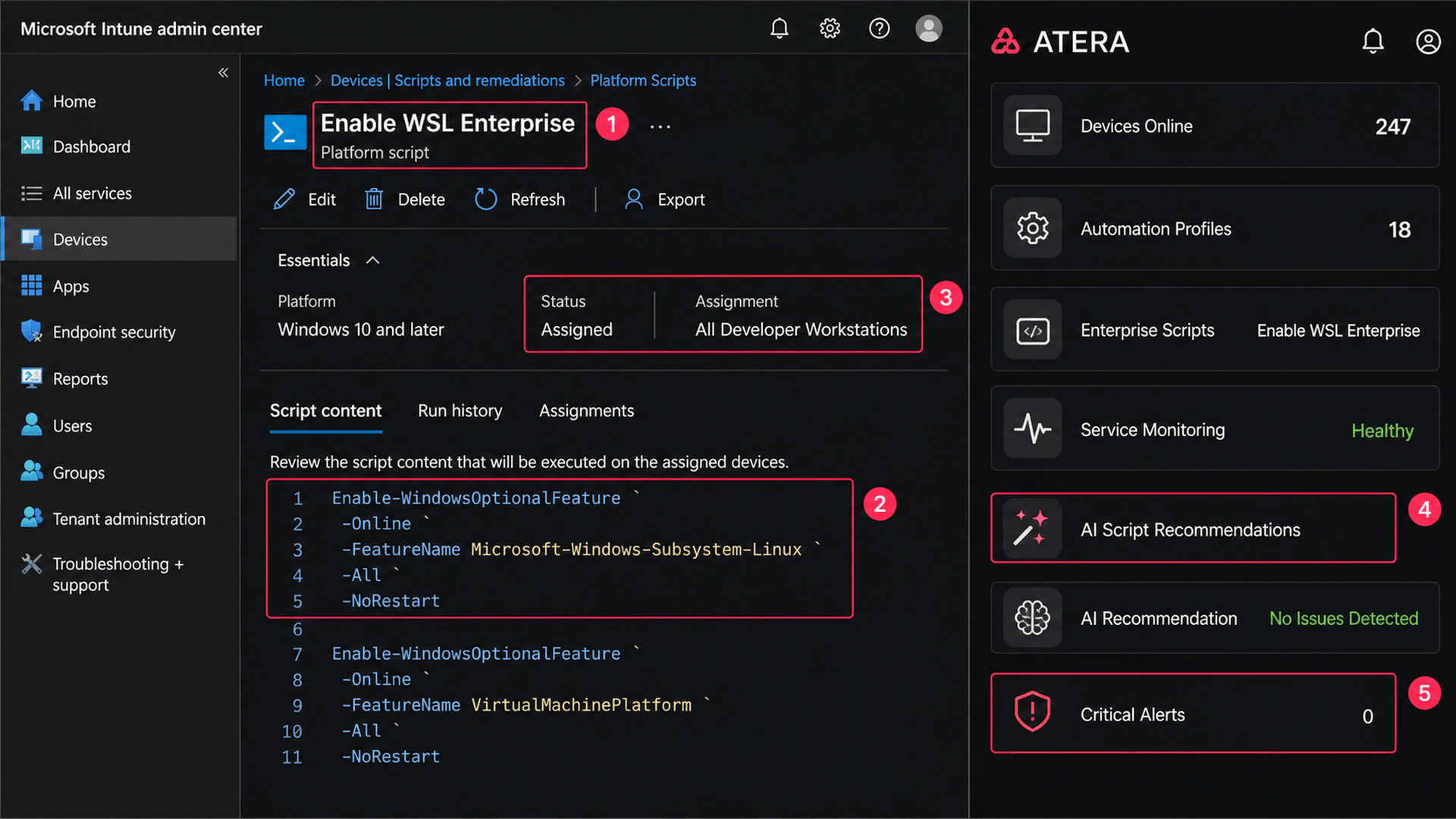 Enable WSL at scale