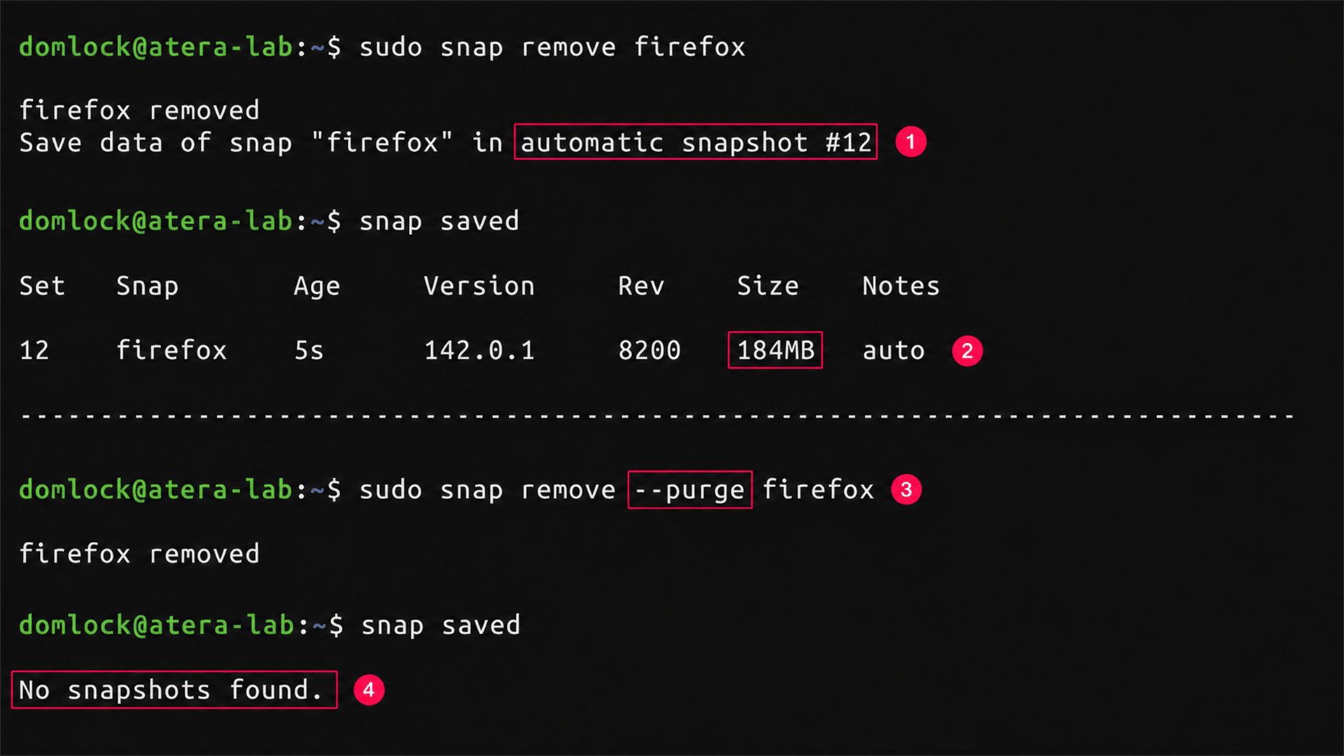 Permanently delete package data Permanently delete package data