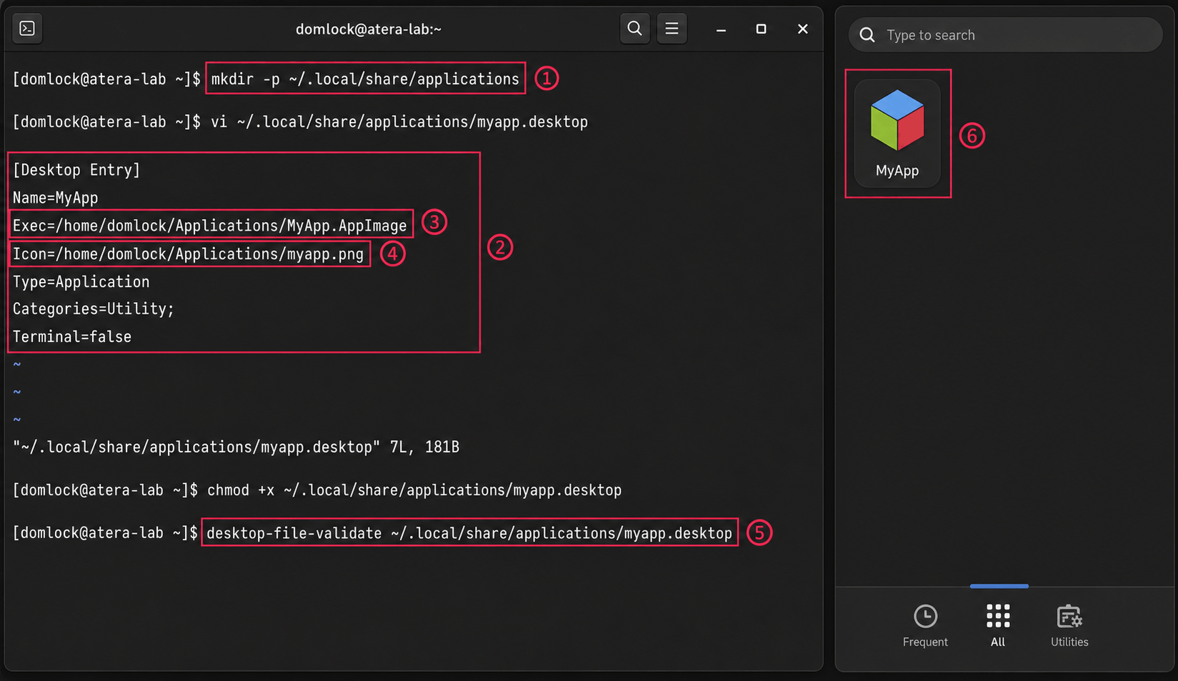 Register AppImagine in application menu Register AppImagine in application menu