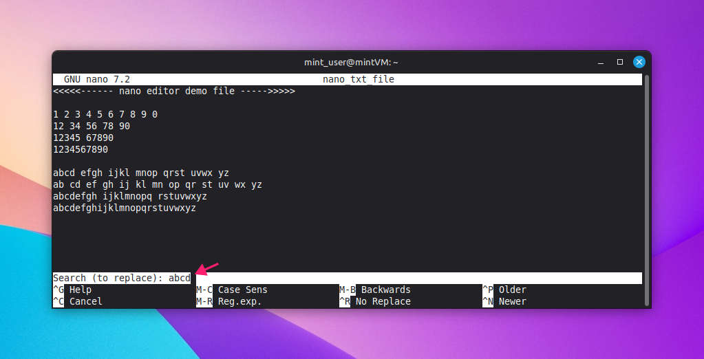 Search and replace in Linux Search and replace in Linux