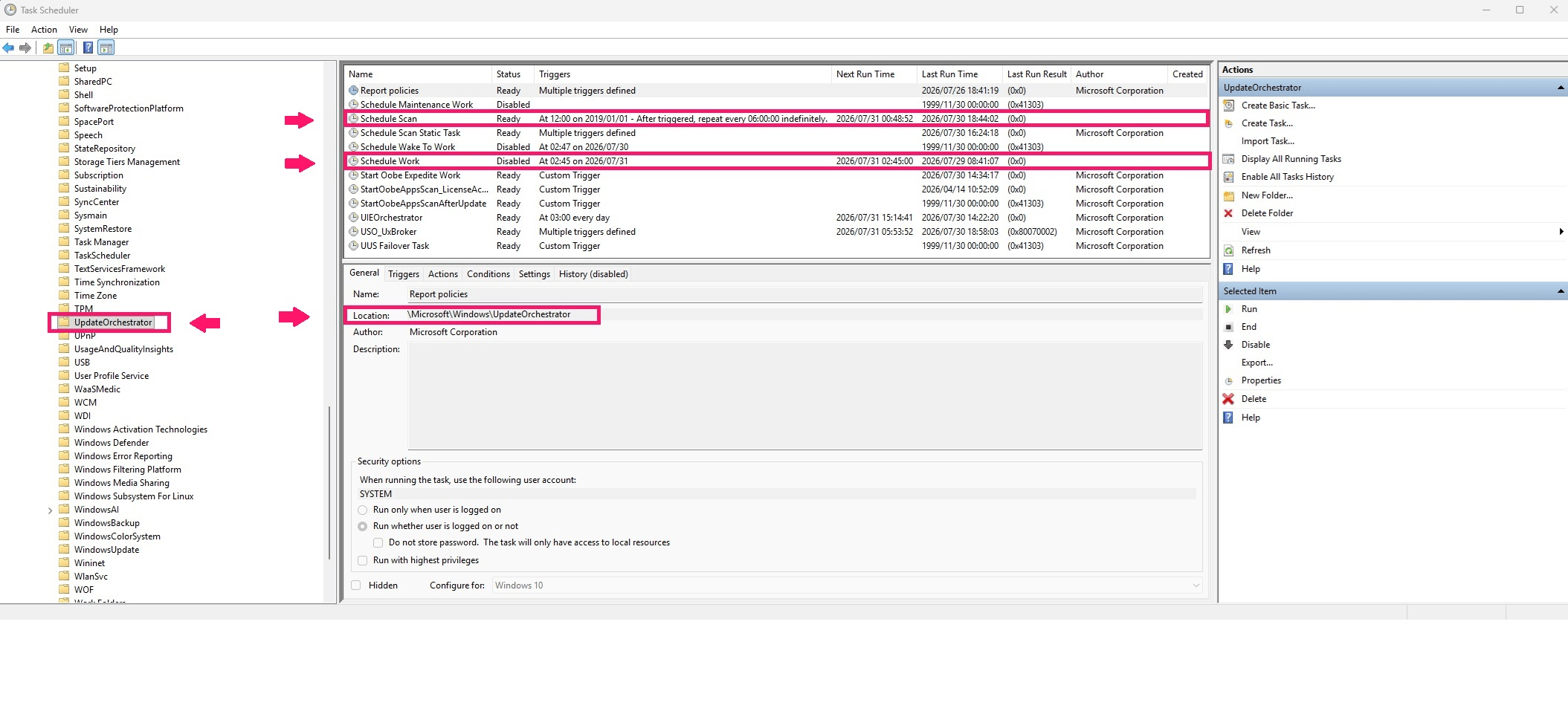 Task scheduler