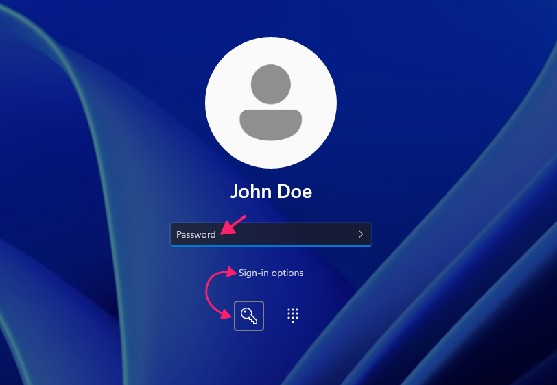 Windows lock screen with password Windows lock screen with password