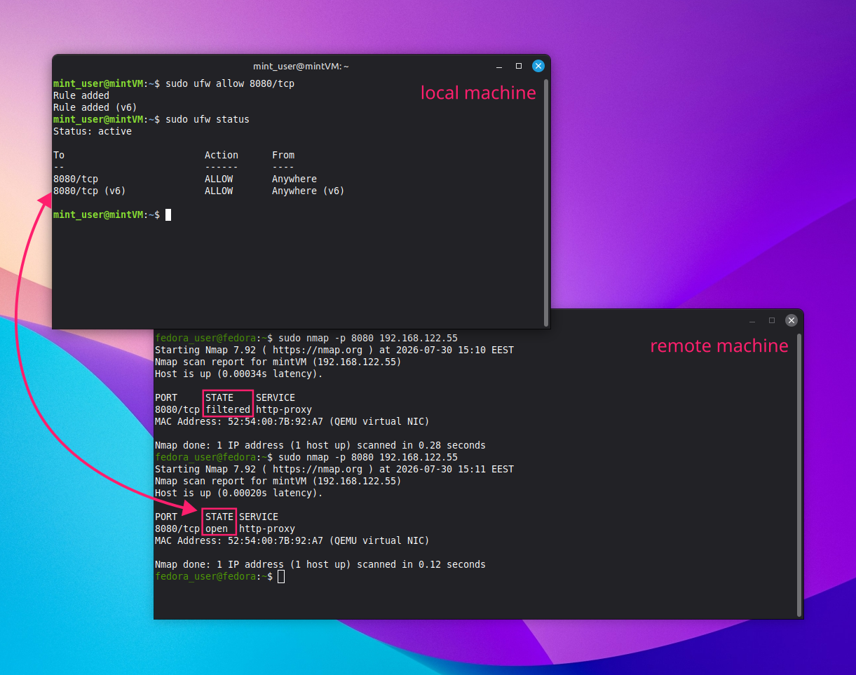 ufw command for Debian ufw command for Debian